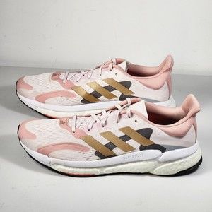 Adidas Solarboost 4 GX3042 Women's Light Pink Copper Running Shoes US Size 10.5